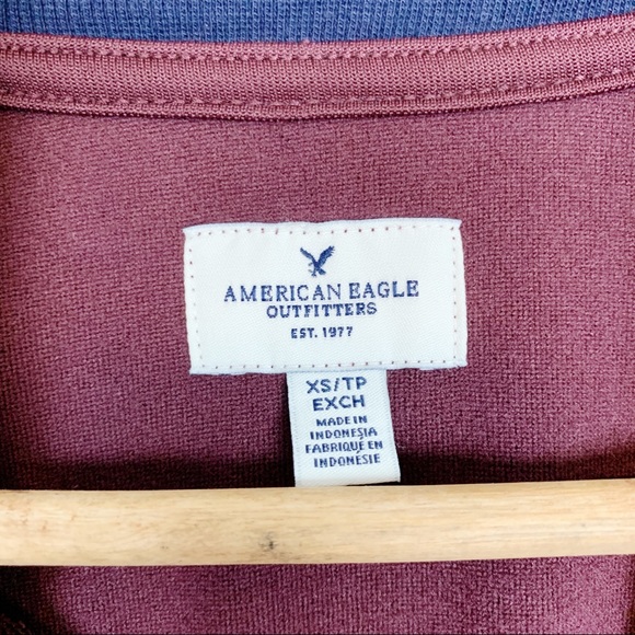 AEO Full Zip Varsity Sweatshirt - Picture 6 of 6